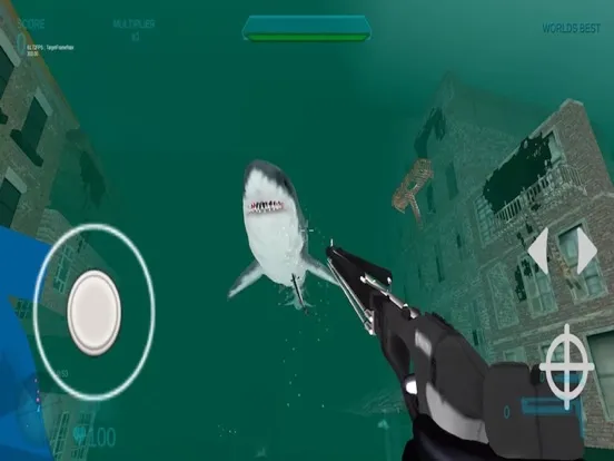 Shark Grow Attack iPad  スクリーンショット