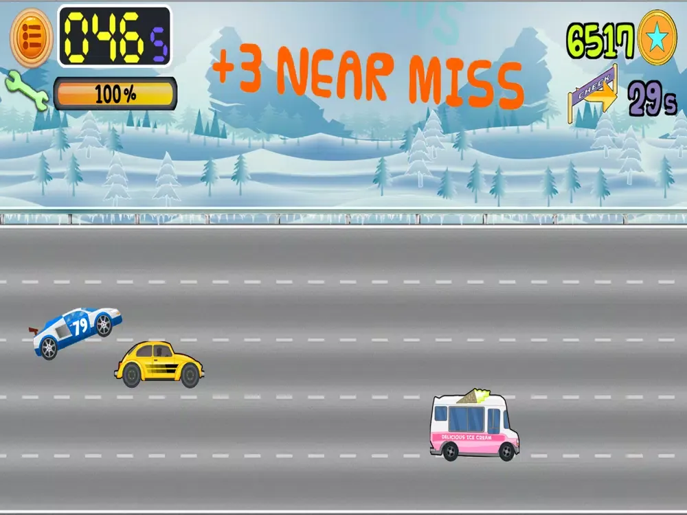 Car Lane Racing - Arcade Sim iPad 应用截图