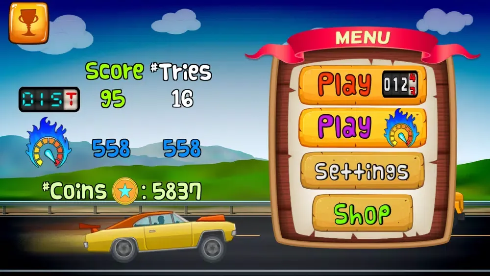 Car Lane Racing - Arcade Sim应用截图