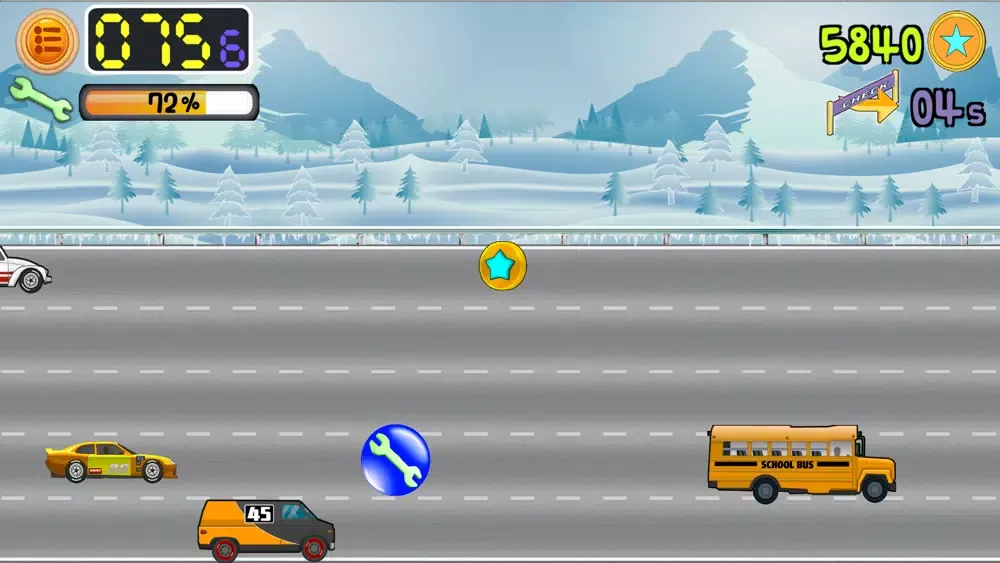 Car Lane Racing - Arcade Sim应用截图