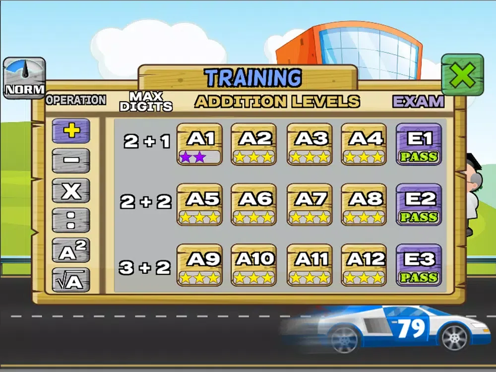 Math Racing: Learning Made Fun iPad 应用截图