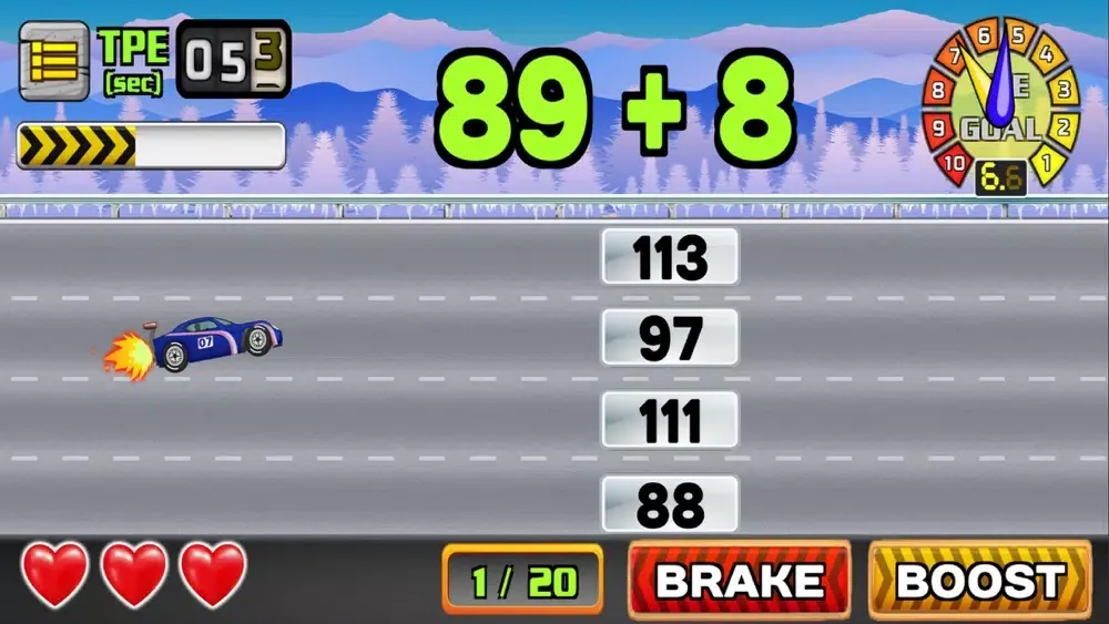 Math Racing: Learning Made Fun应用截图