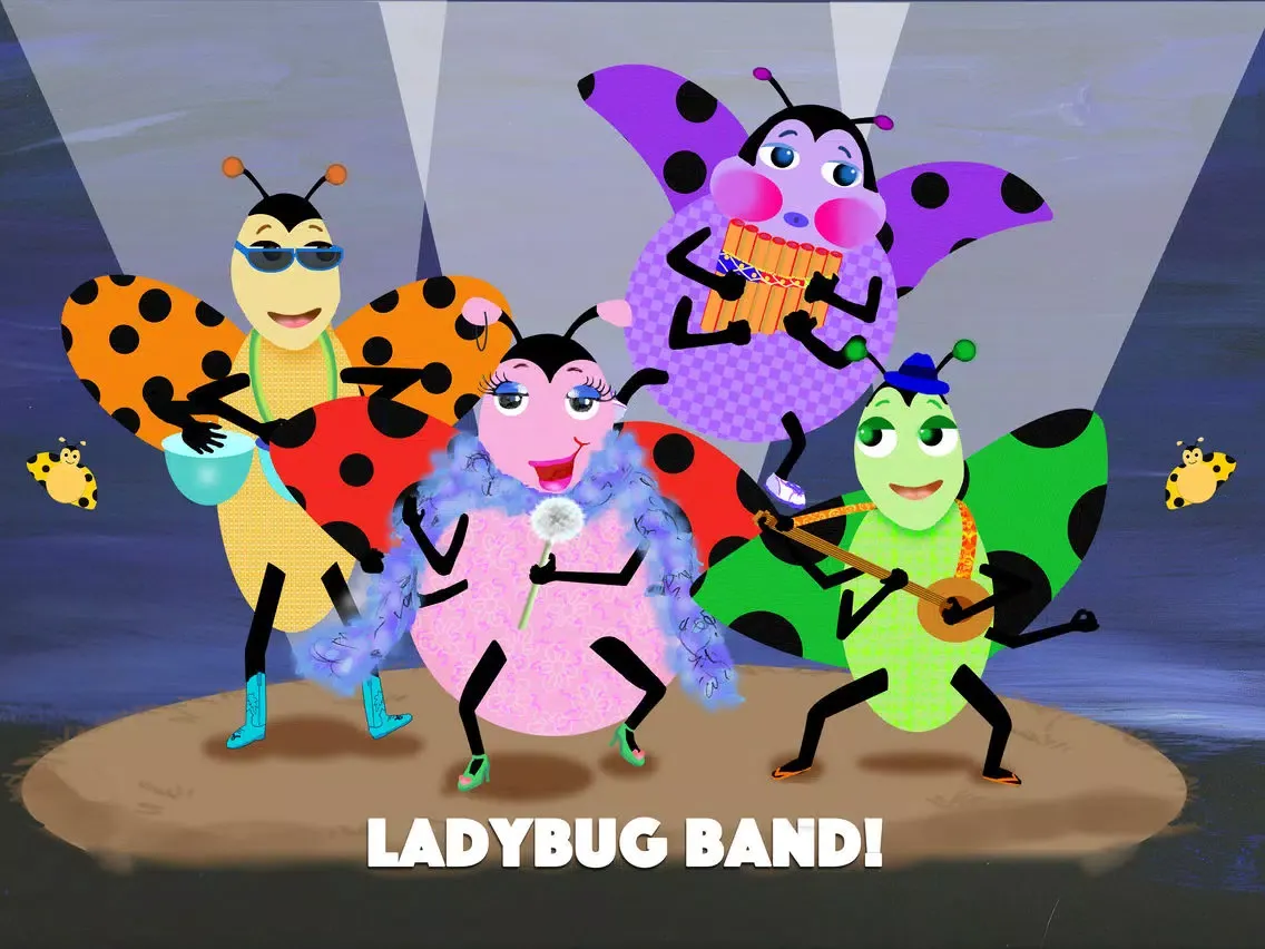 Ladybug Band iPad 應用截圖