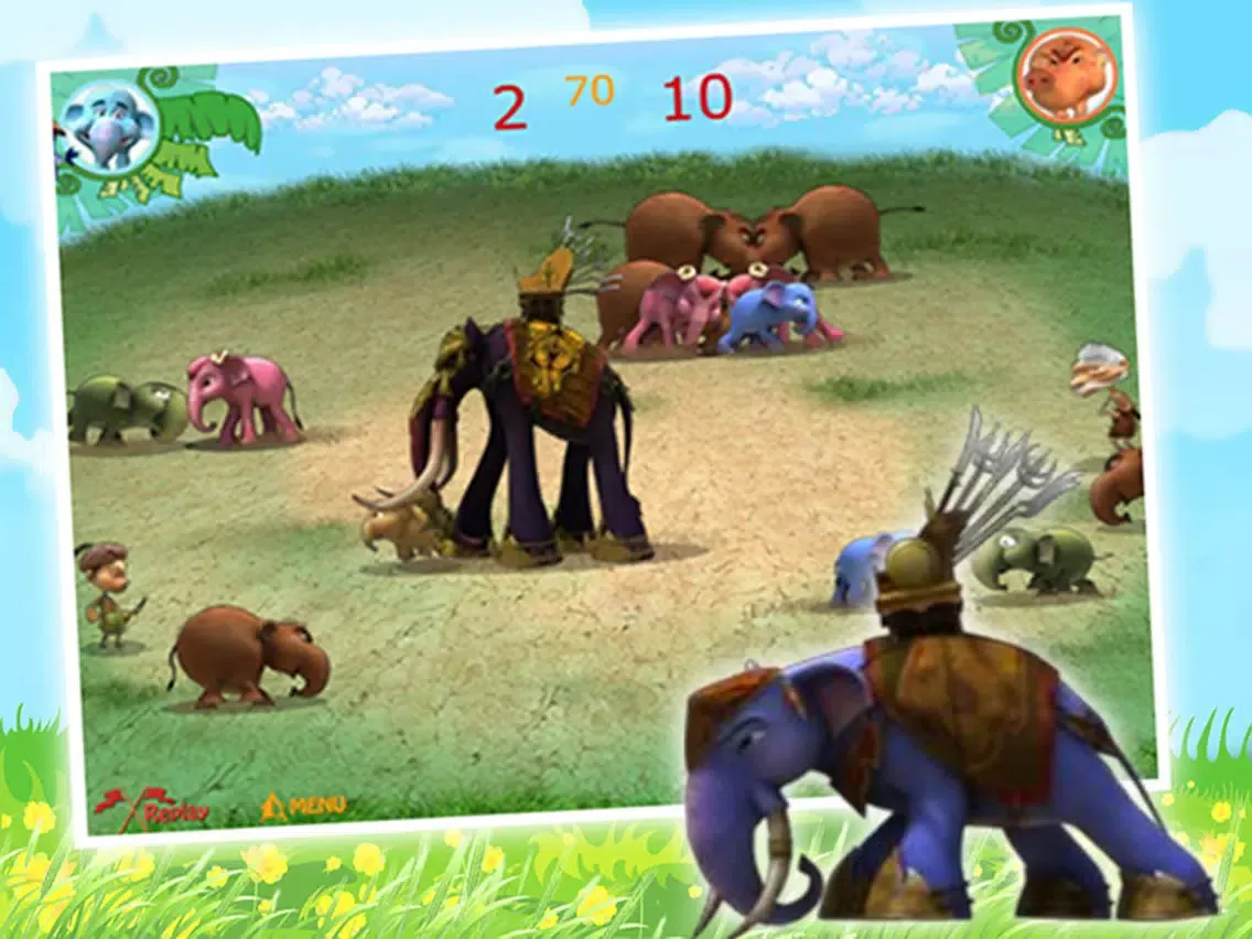 Capturas de pantalla de Jungle Elephant War iPad 