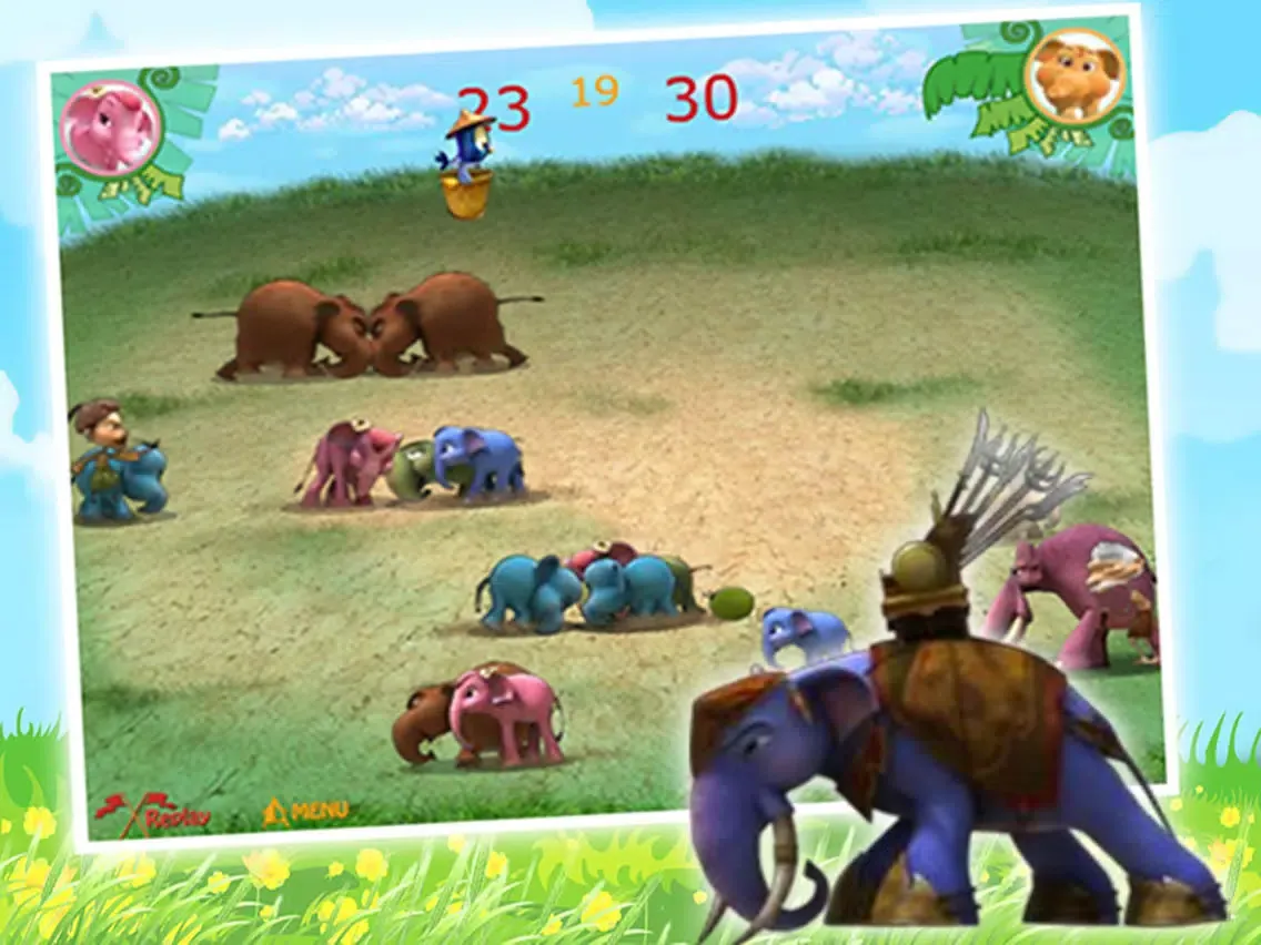Capturas de pantalla de Jungle Elephant War iPad 