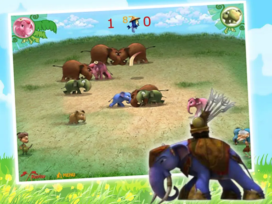 Capturas de pantalla de Jungle Elephant War iPad 