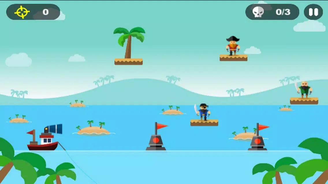 Shoot Cannon Pirate স্ক্রিনশট