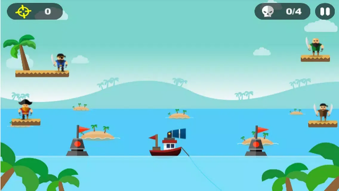 Shoot Cannon Pirate স্ক্রিনশট