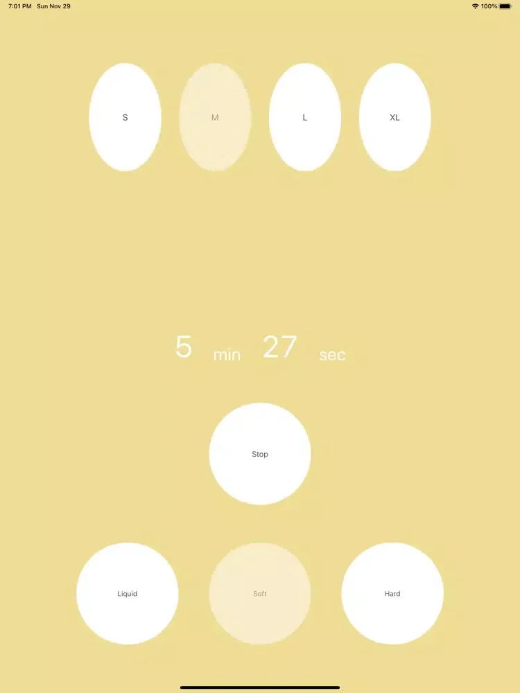 Egg Timer: Cracked Boiled eggs iPad  Screenshots
