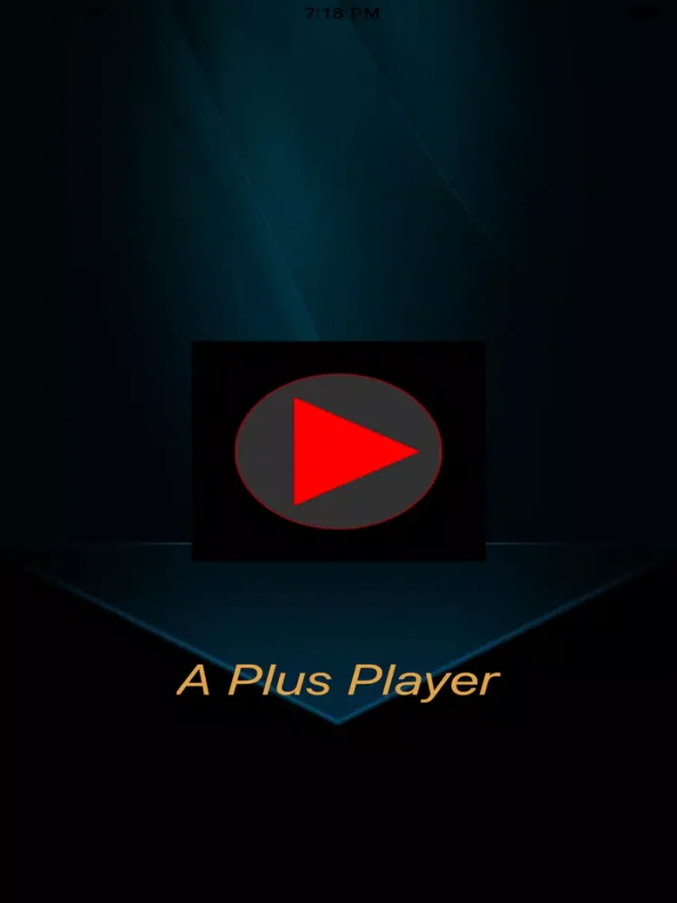 A Plus Player: Mp4 Mov... iPad 应用截图