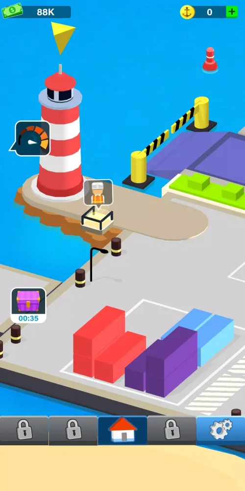 Shipyard Tycoon Produce Task سکرین شاٹس