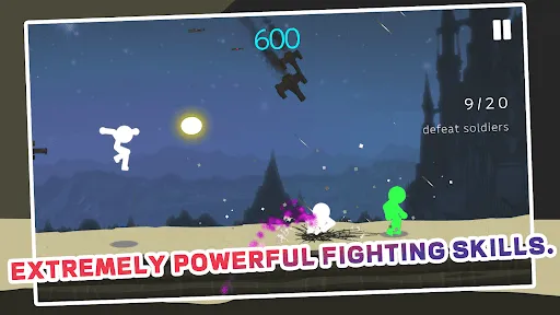 Capturas de tela do Stickman Fight Legends