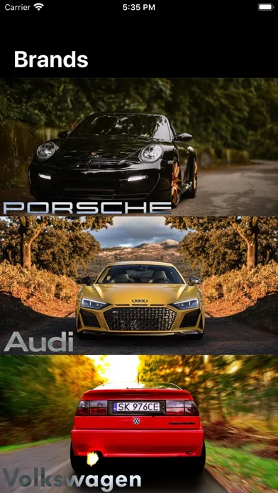 Captures d'écran de VAG Addict