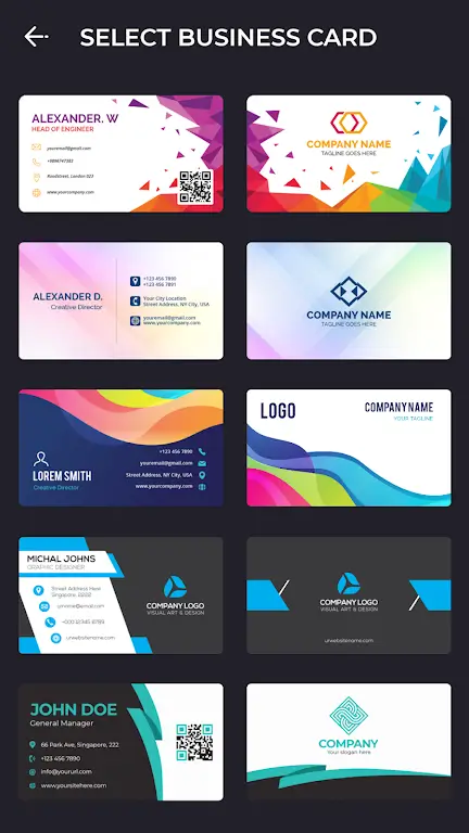 Ultimate Business Card Maker-screenshot-6