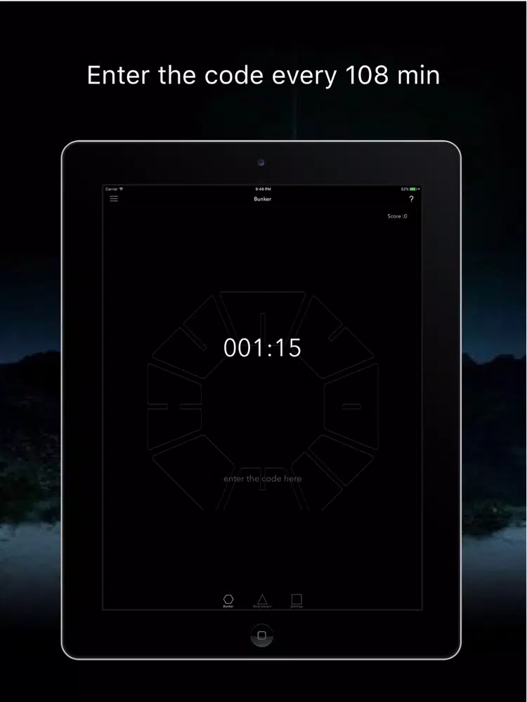 Tangkapan layar DHARM iPad 