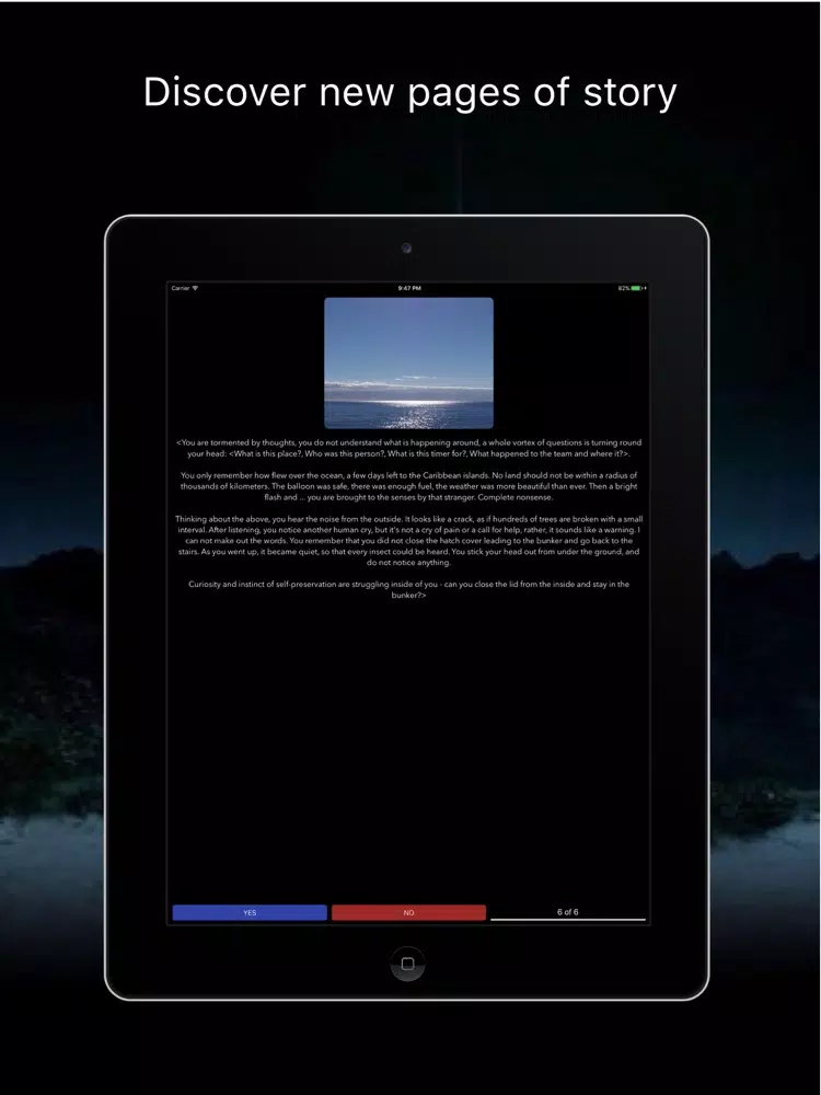 Tangkapan layar DHARM iPad 