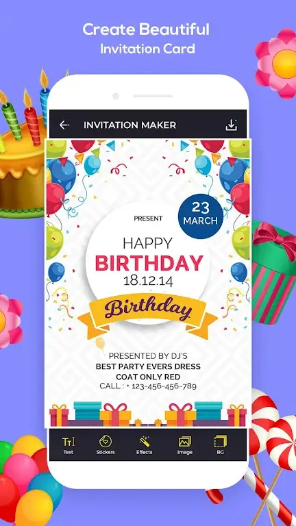 Invitation Card Maker-screenshot-1