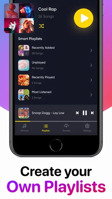 Zrzuty ekranu Cloud Music Player Offline