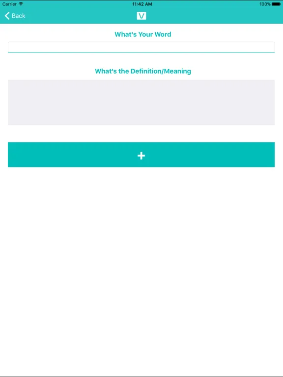 Скриншоты Vocab-Make Your Own Vocabulary iPad 