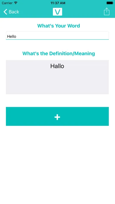 Скриншоты Vocab-Make Your Own Vocabulary