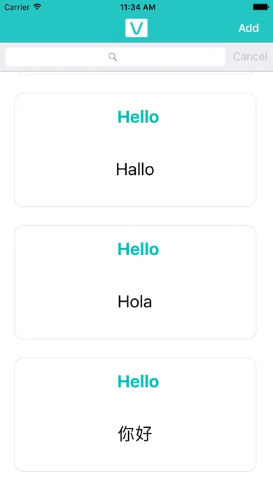 Скриншоты Vocab-Make Your Own Vocabulary
