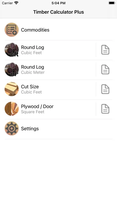 Timber Calculator Plus Screenshots