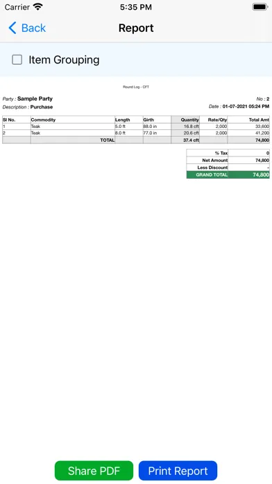 Timber Calculator Plus Screenshots