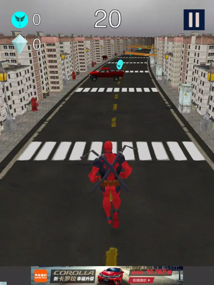 Tangkapan layar 3D Daredevil: Real Fighting Game iPad 