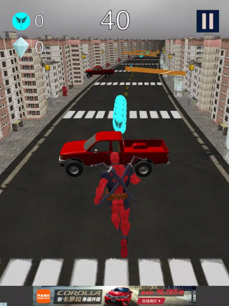 Tangkapan layar 3D Daredevil: Real Fighting Game iPad 