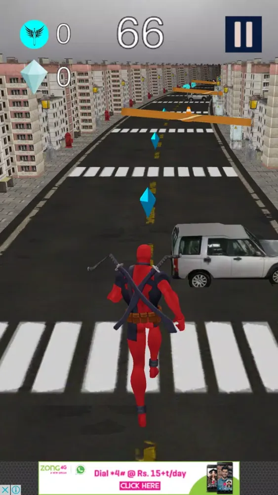 Tangkapan layar 3D Daredevil: Real Fighting Game