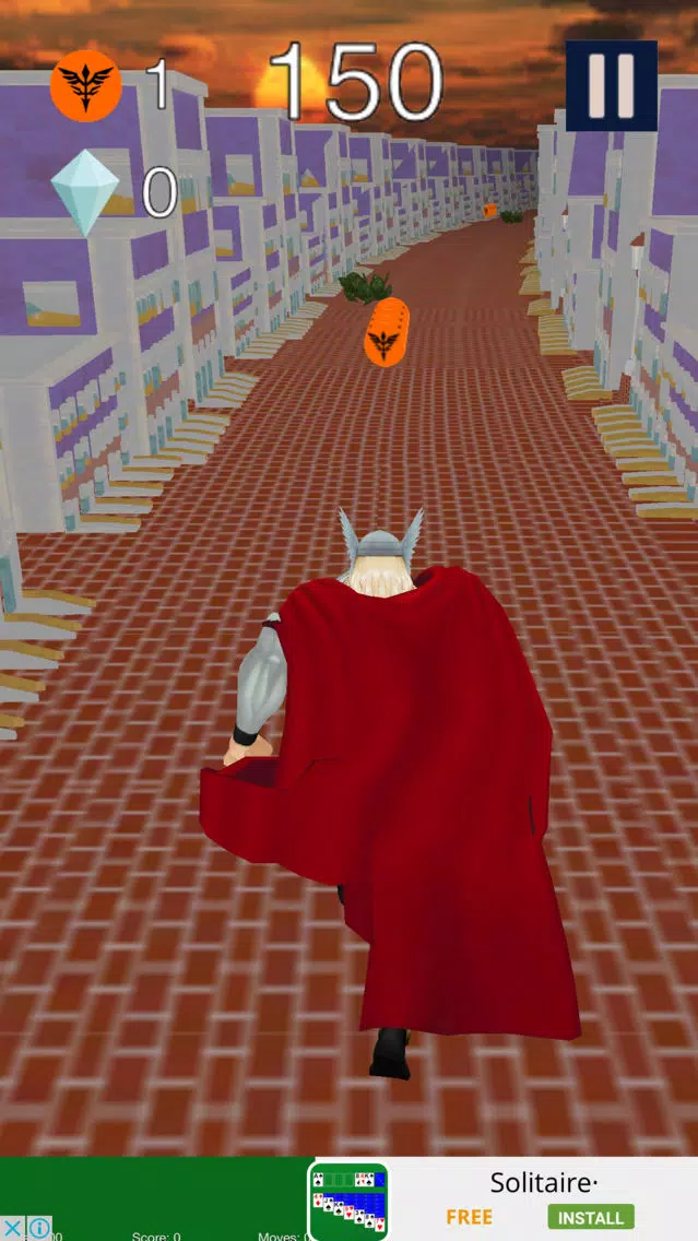 تصاویر 3D Action Run for Thor Fans