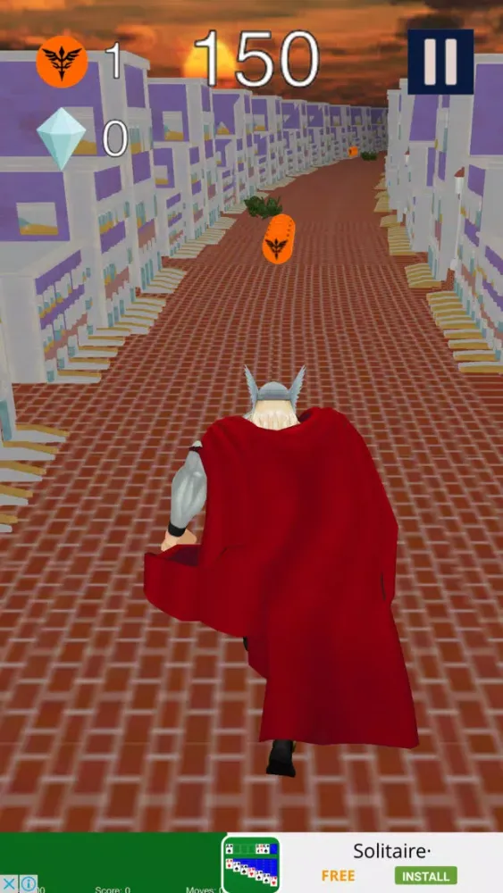 3D Action Run for Thor Fans应用截图