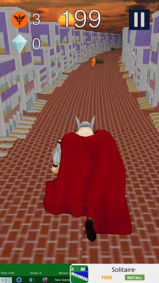 تصاویر 3D Action Run for Thor Fans