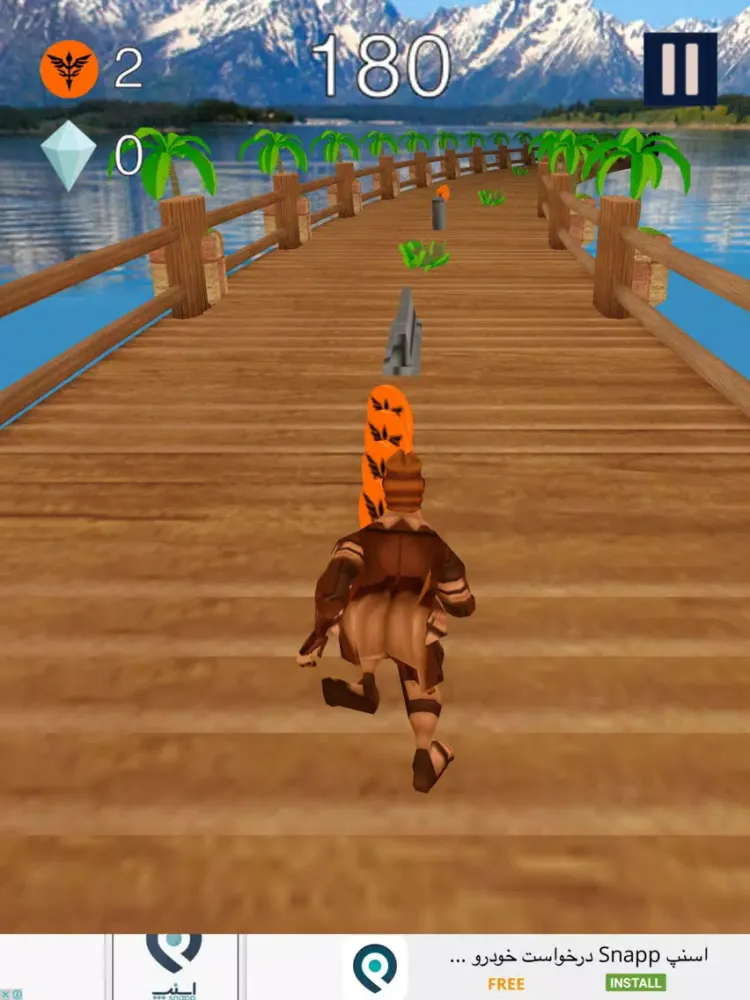 صور 3D Hercules Runner Game iPad