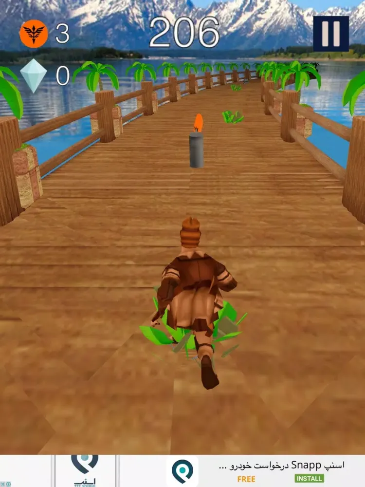 صور 3D Hercules Runner Game iPad