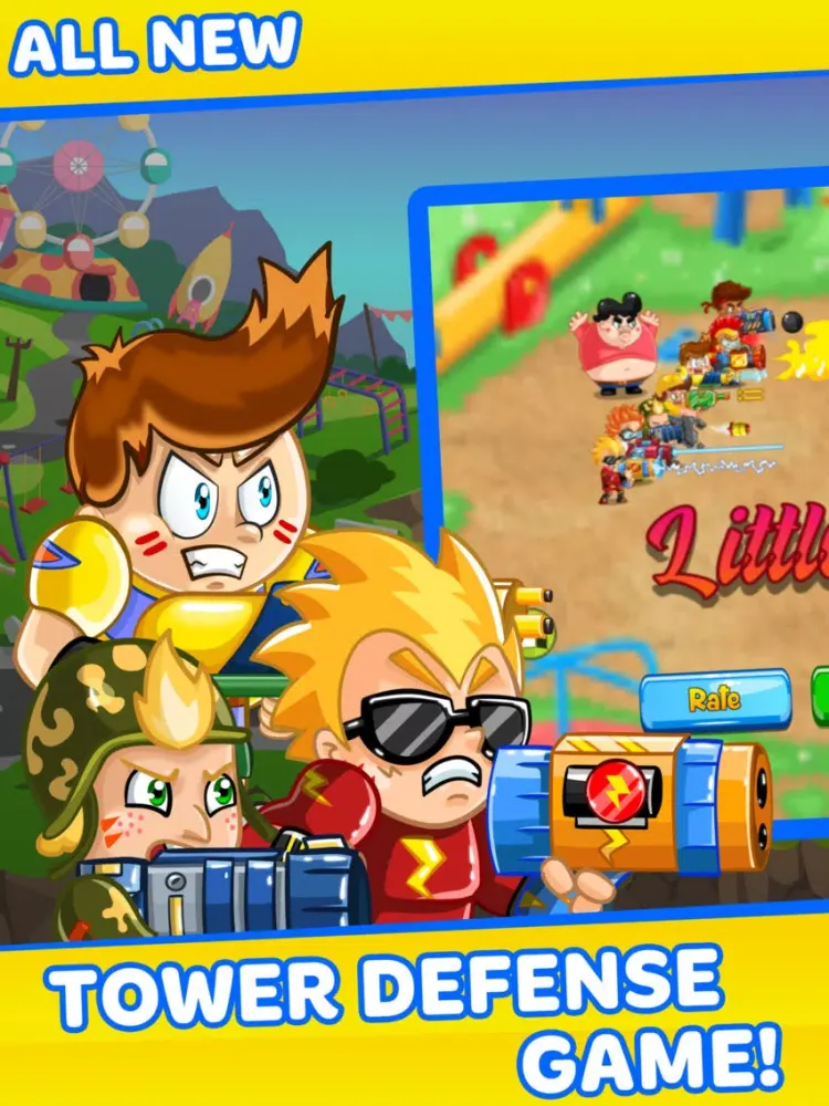 Little Army - Special Troopers iPad  Screenshots