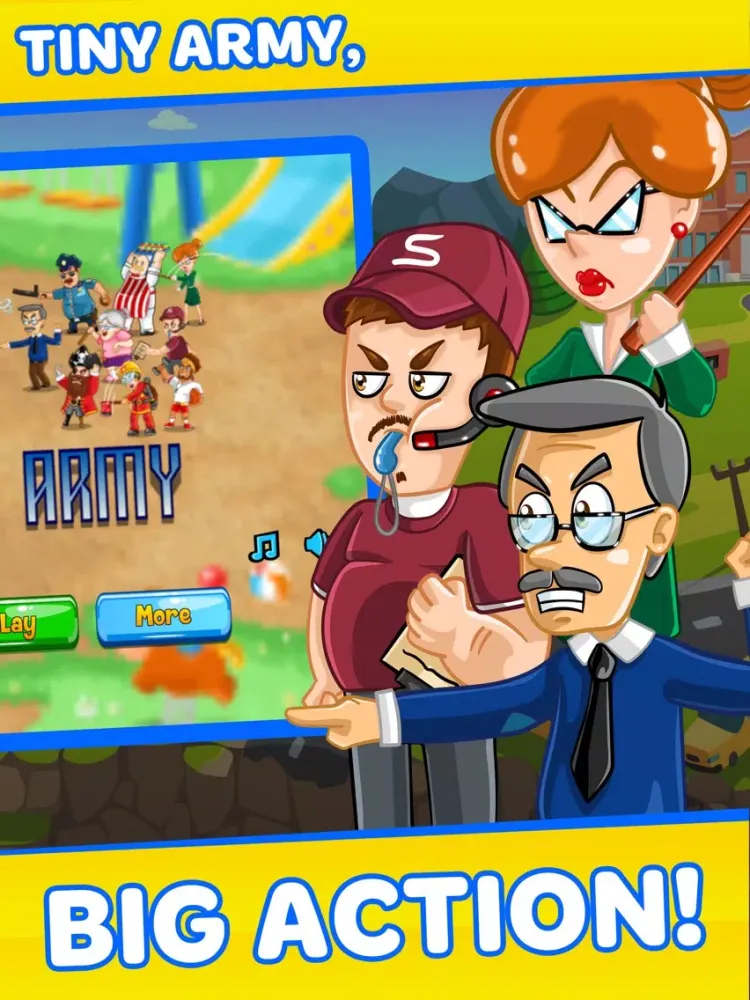 Little Army - Special Troopers iPad  Screenshots