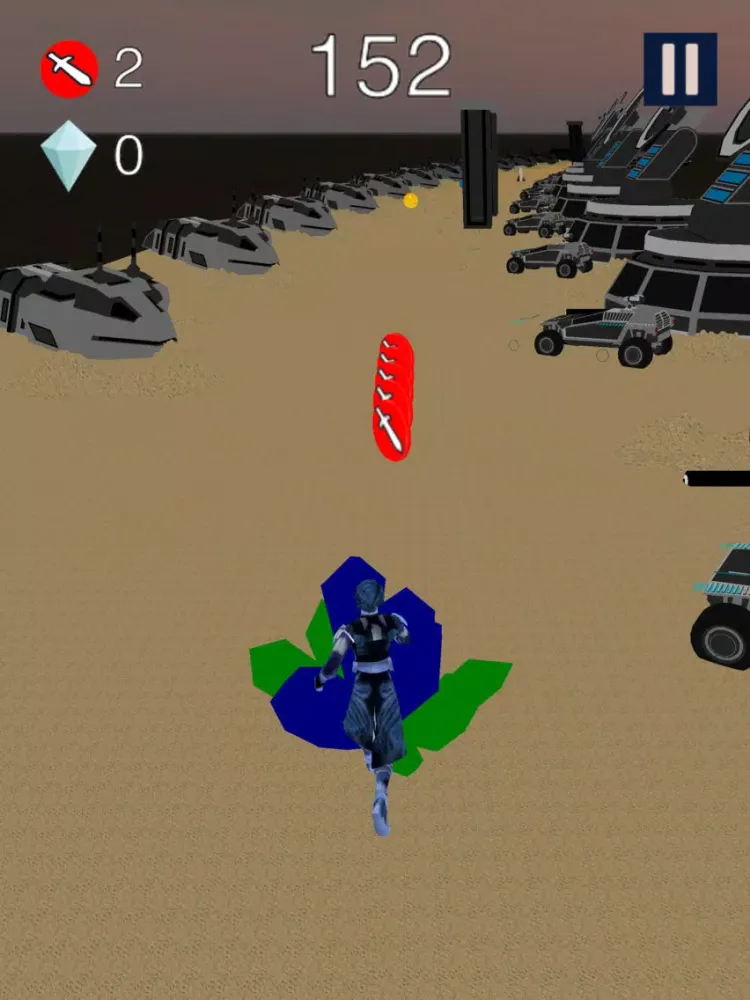 Capturas de pantalla de 3D Old Awaken Hero Force Runner for Star Wars fans iPad 