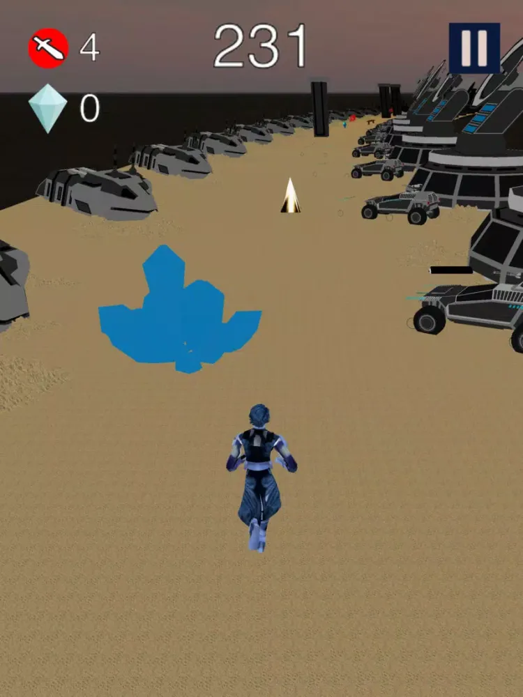 Capturas de pantalla de 3D Old Awaken Hero Force Runner for Star Wars fans iPad 