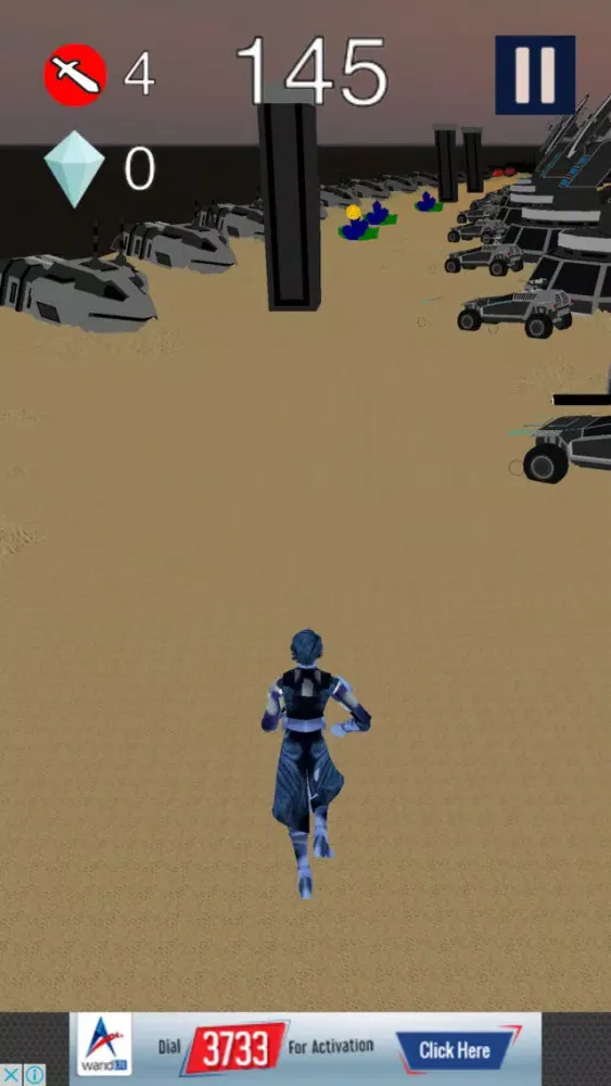 Capturas de pantalla de 3D Old Awaken Hero Force Runner for Star Wars fans