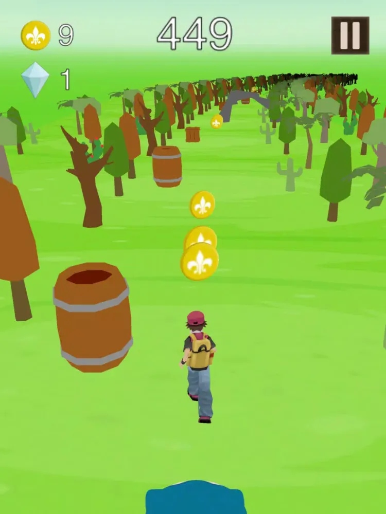 Screenshot di 3D TCG Runner Red Snap Sun Moon 2 for Pokémon fans iPad 