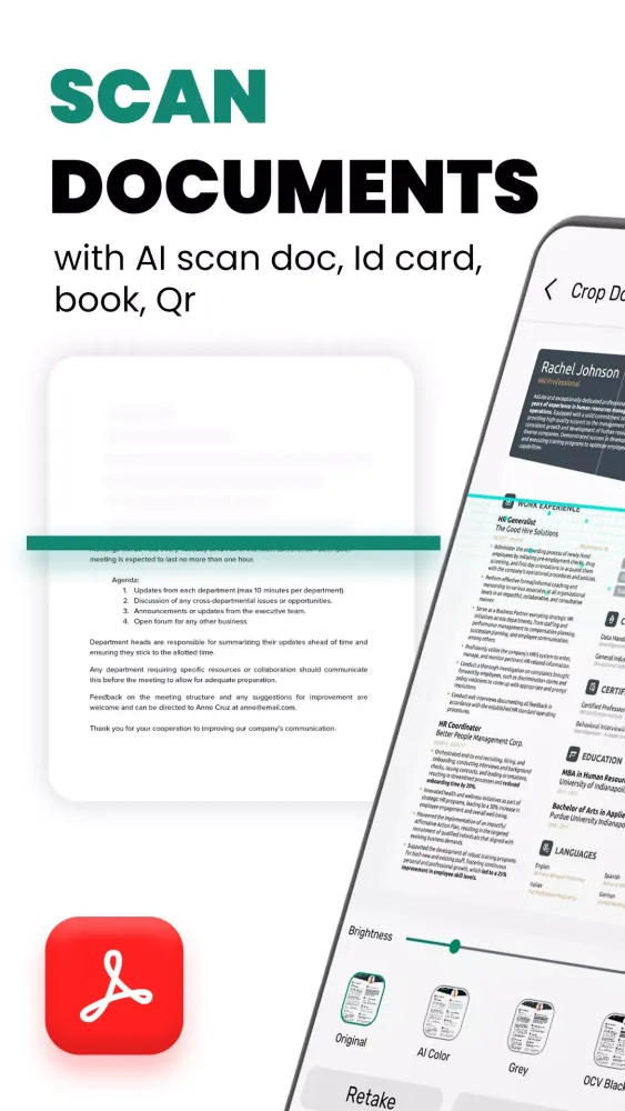 Capturas de tela do TreeFree -PDF scanner & OCR