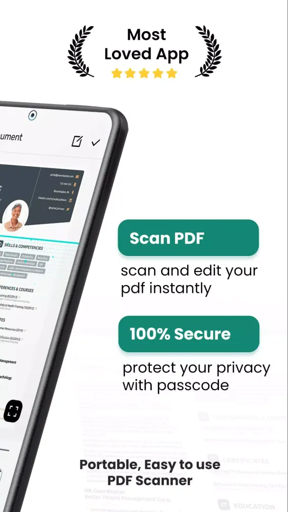 Capturas de tela do TreeFree -PDF scanner & OCR