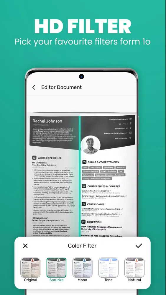 Capturas de tela do TreeFree -PDF scanner & OCR