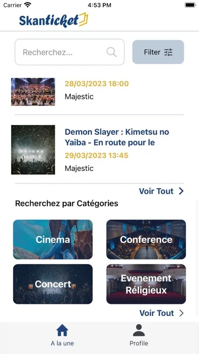 SkanTicket Screenshots