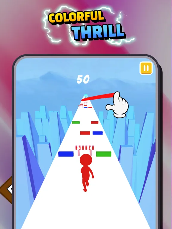 ColorSwipe: running game iPad  Ekran Görüntüleri