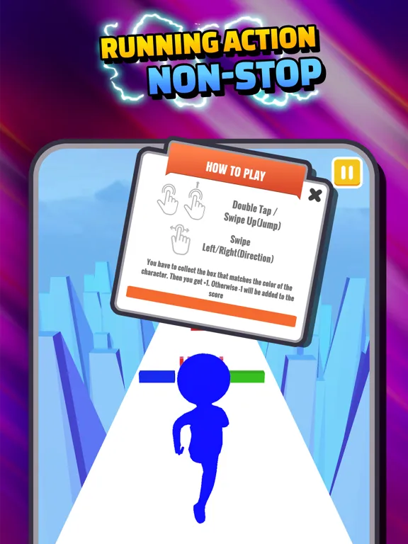 ColorSwipe: running game iPad  Ekran Görüntüleri