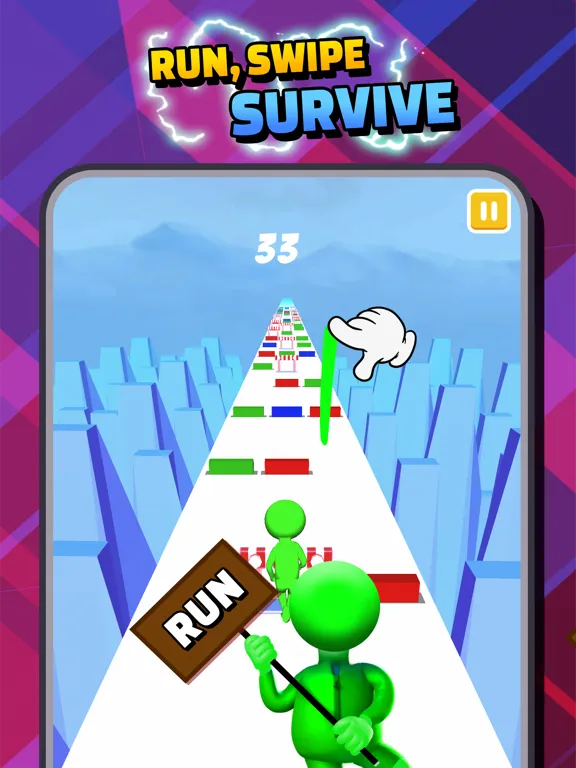 ColorSwipe: running game iPad  Ekran Görüntüleri