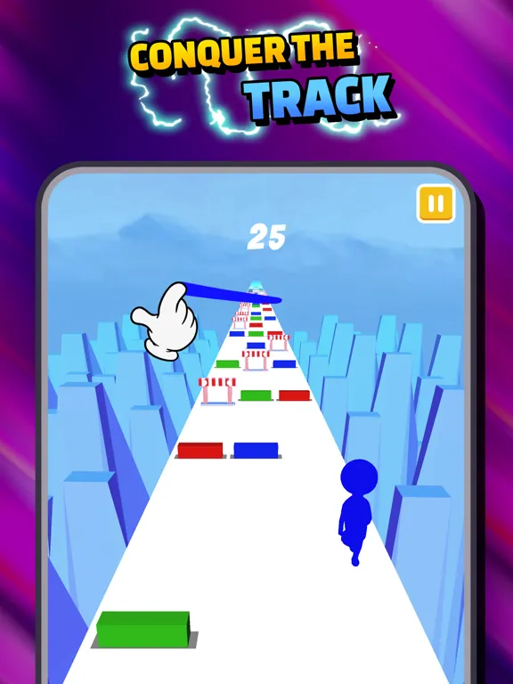 ColorSwipe: running game iPad  Ekran Görüntüleri