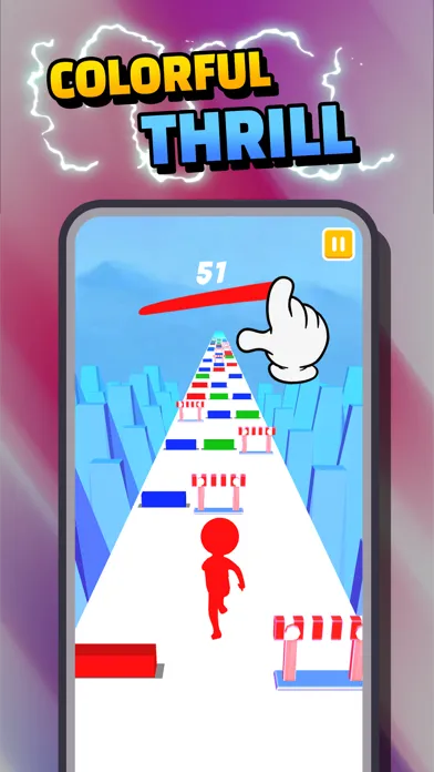 ColorSwipe: running game Ekran Görüntüleri